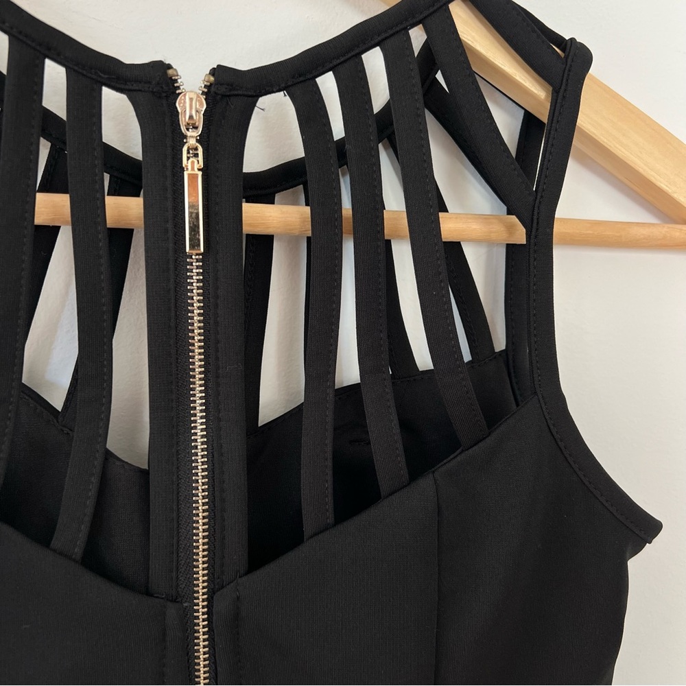 5/$40 ALT B Caged black Top size small - Picture 5 of 10